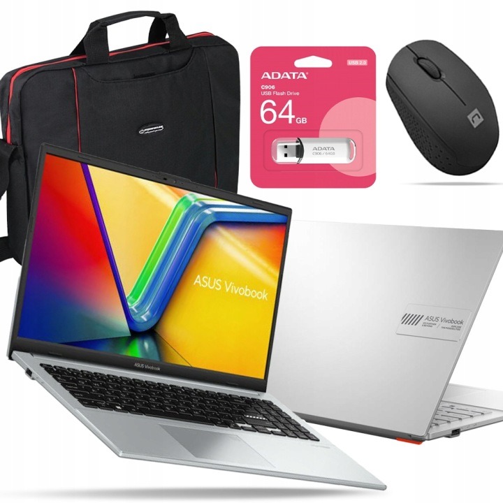 Asus Vivobook 15 i3 N305 8GB DDR4 128GB Ssd Fhd 15 6 Bag Mouse Pendrive